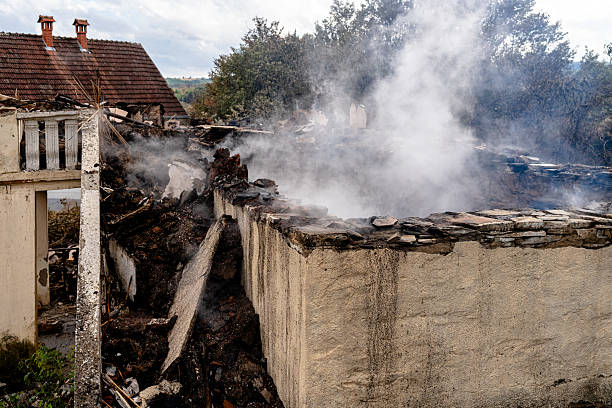 Professional Fire Damage Removal technician working in Annapolis, MD